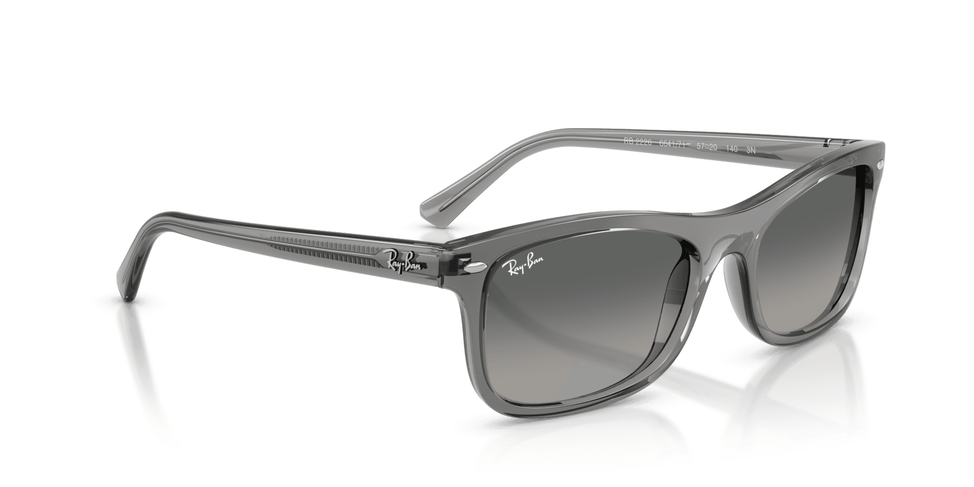 Ray-Ban RB2226 UNISEX SUNGLASSES Grey Gradient